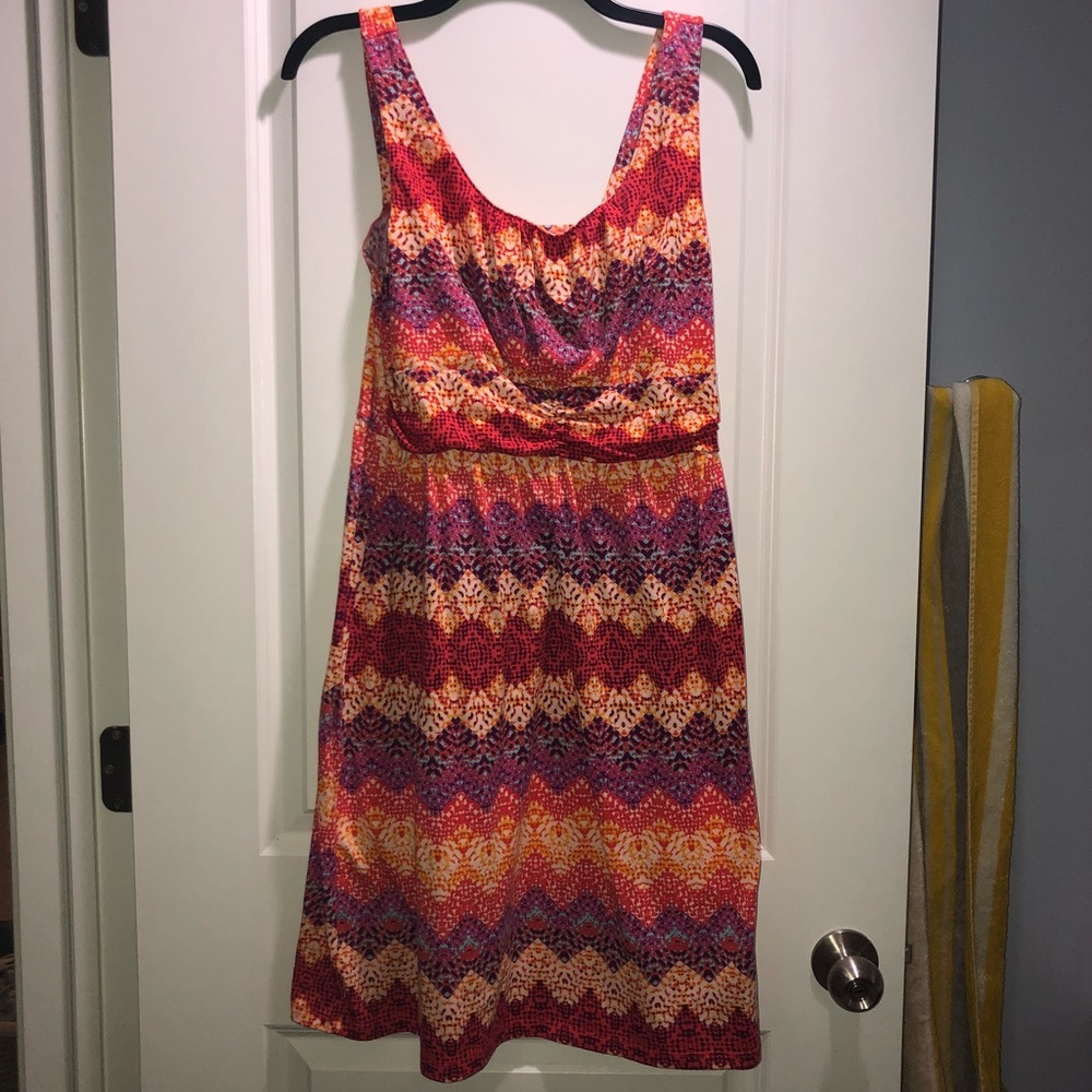 Orange and Yellow Sun Dress